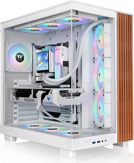 Kasë Thermaltake View 380 XL WS ARGB Snow White