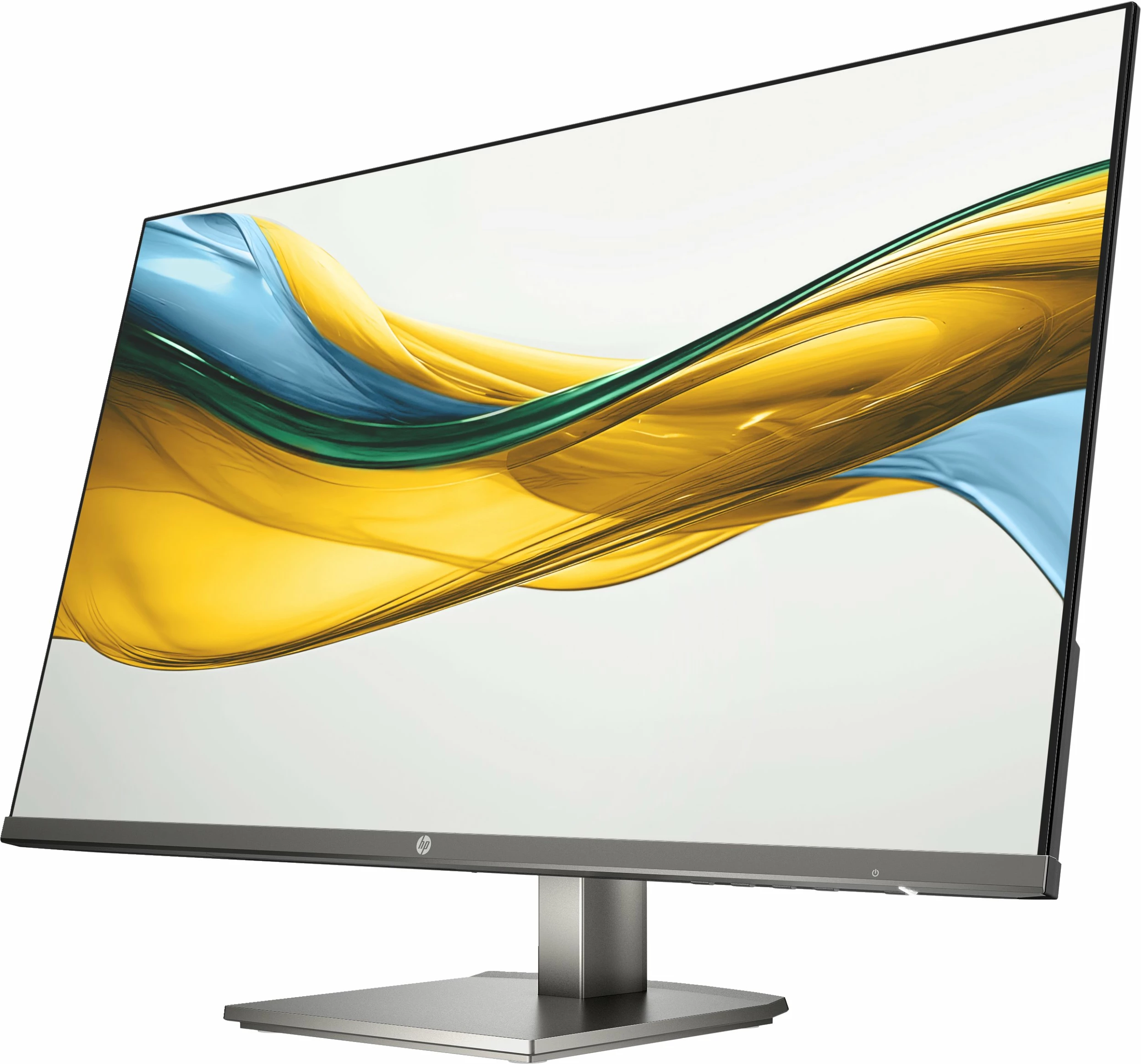 Monitor HP S5 527da 27 inç FHD IPS 100Hz me altoparlantë, Gri metalike/zezë