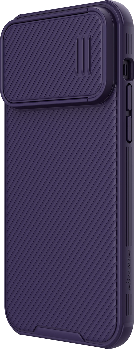 Mbështjellës Nillkin CamShield S Case për iPhone 14 Pro Max, me kapak kamere, vjollcë