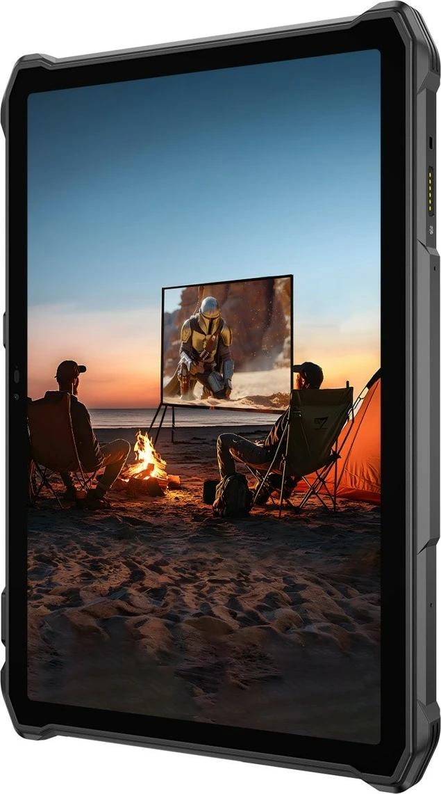 Tablet ULEFONE Armor Pad 5 Ultra 5G 11\" 12GB/512GB me projektor DLP 200LM IP69K, e zezë, set me mbajtëse