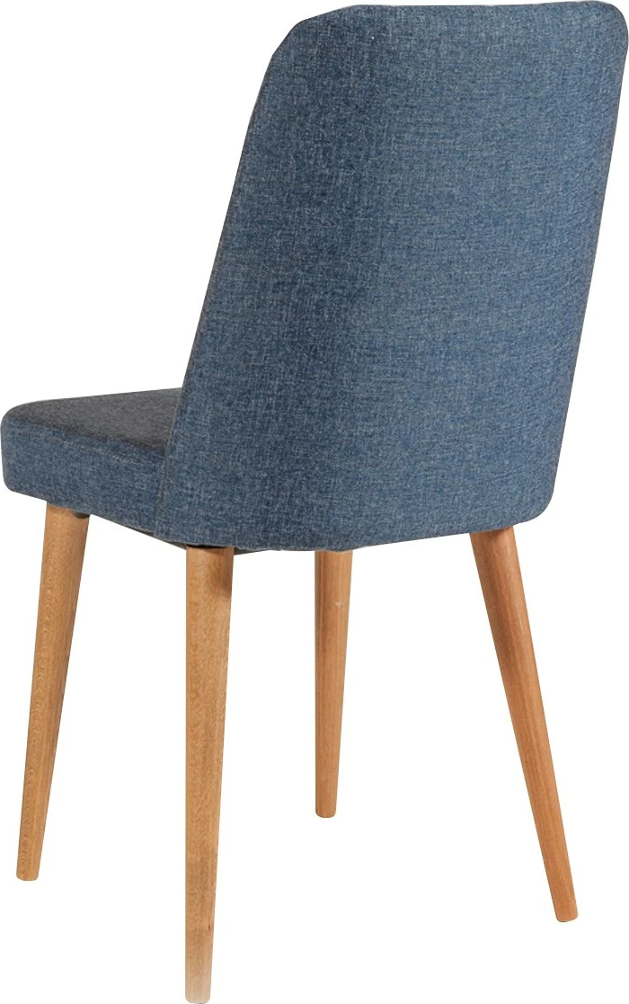 Set tavoline me karrige, e zgjatshme, 5 pjesë, Hanah Home, Vina 1048 - 4 - Atlantic, ngjyrë druri dhe blu e errët