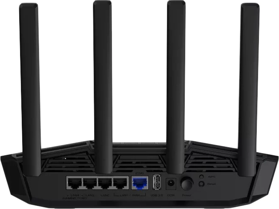 Router gaming ASUS TUF Gaming BE3600 V2 WiFi 7 dual-band, 1GB RAM, 256MB flash, i zi