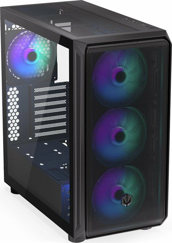 Kasë Endorfy Arx 700 ARGB EY2A013 Midi Tower ATX, 4x 140mm ARGB PWM, USB-C, e zezë