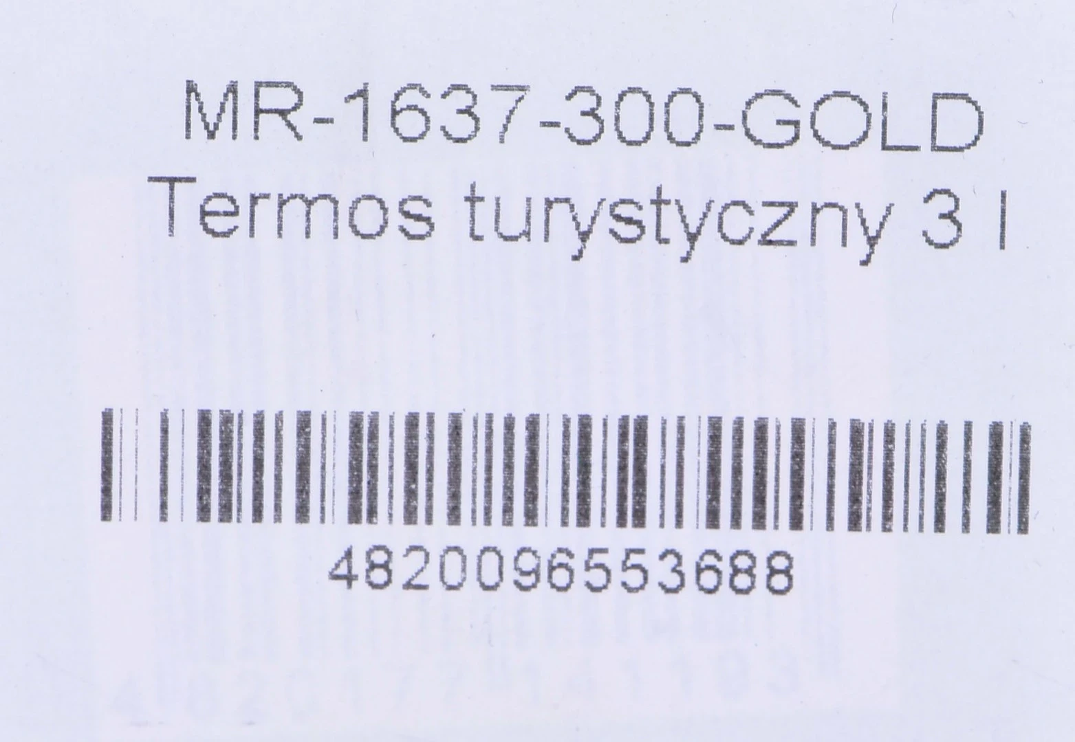 Termos udhëtimi Maestro 3L, MR-1637-300-GOLD