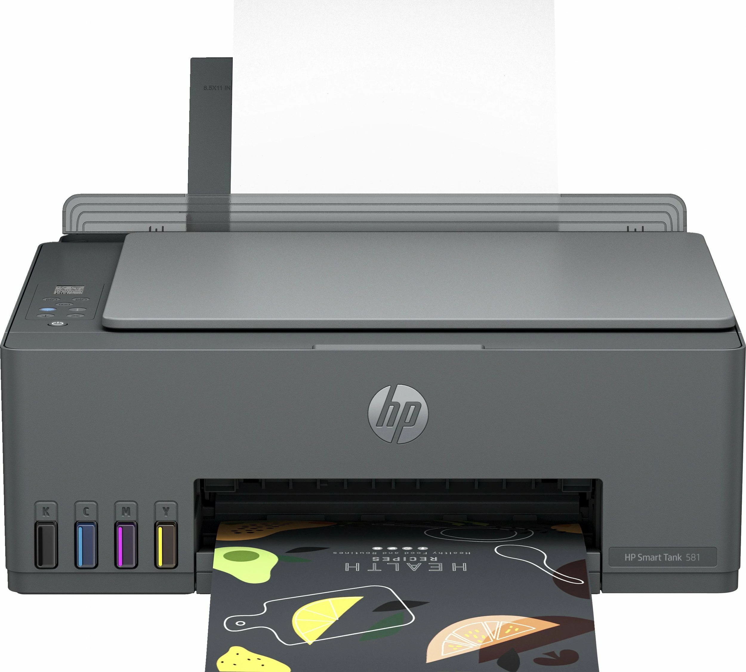 Printer multifunksional HP Smart Tank 581 (4A8D4A), A4, CISS, Wi‑Fi/USB/Bluetooth, gri