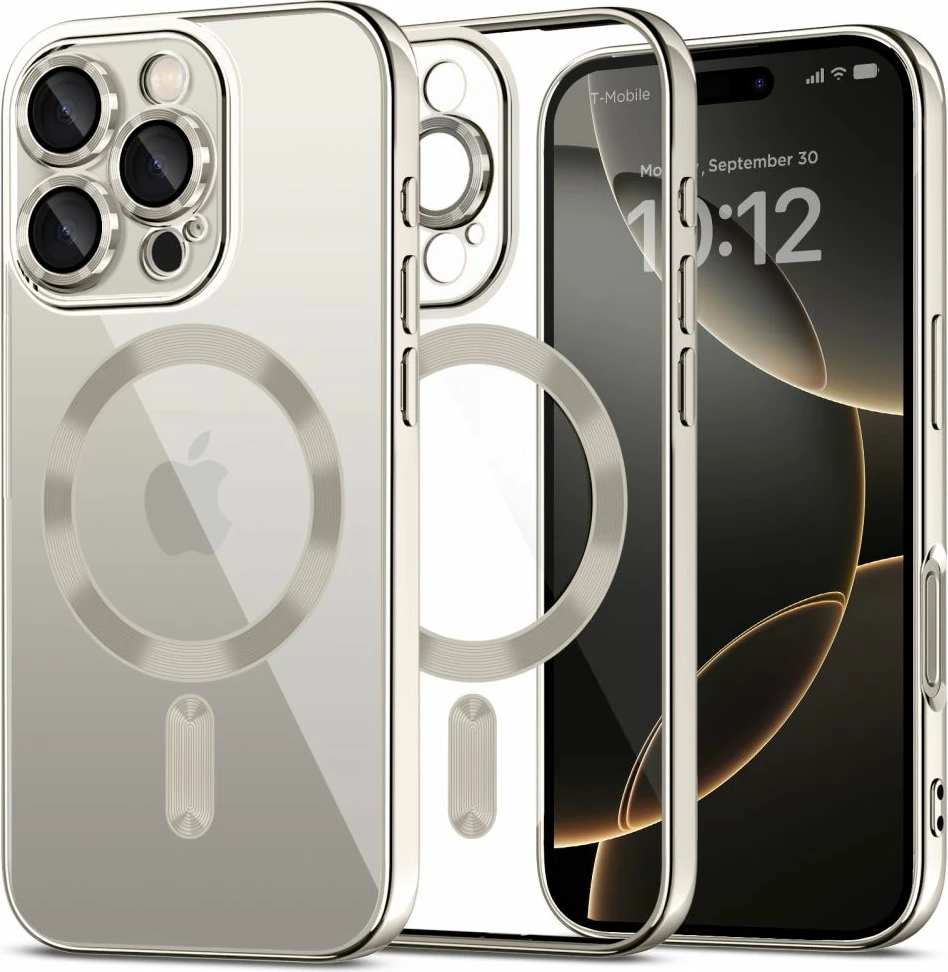 Mbështjellës Tech-Protect MagFlex për iPhone 16 Pro, MagSafe, titanium
