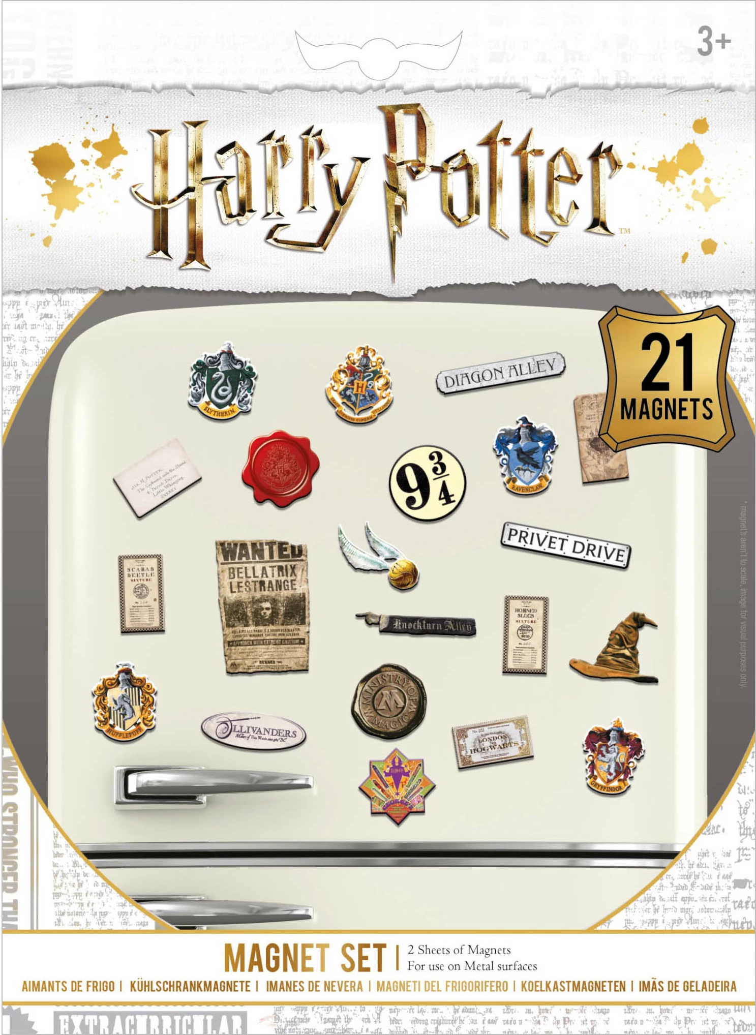 Set magnetësh Pyramid International Harry Potter 21 copë
