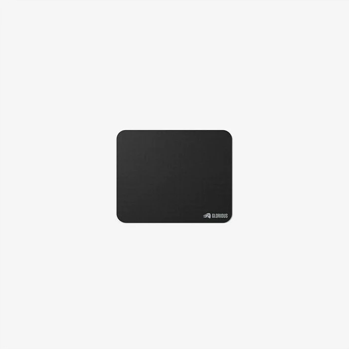 Mauspad Glorious Gaming 2M, 255 x 205mm, bazë gome, i zi