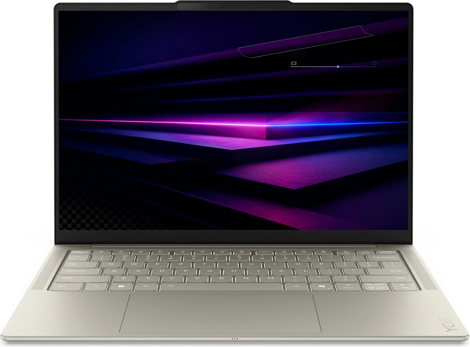 Laptop Lenovo Yoga Slim 7i Aura Edition CU5 325, 16GB RAM, 512GB SSD, 14" WUXGA, Windows 11 Home, Seashell