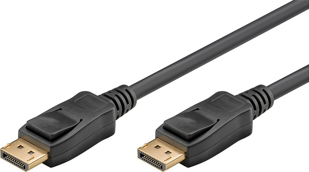 Kabl DisplayPort Goobay Essential, 2 m, 8K/144Hz, DP 2.0/2.1, i zi