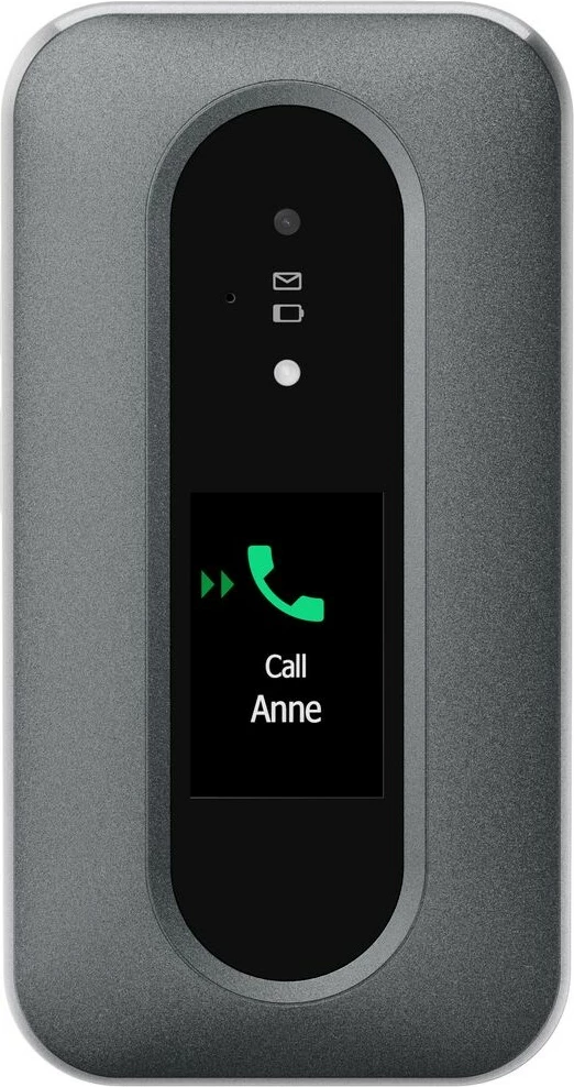 Celular Doro Leva L30, Clamshell, 2.8", 2 MP, 1150 mAh, E zezë, E bardhë