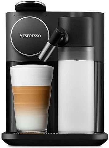 Aparat kafeje kapsula DeLonghi Nespresso Lattissima Gran EN 640.B, 1L, e zezë
