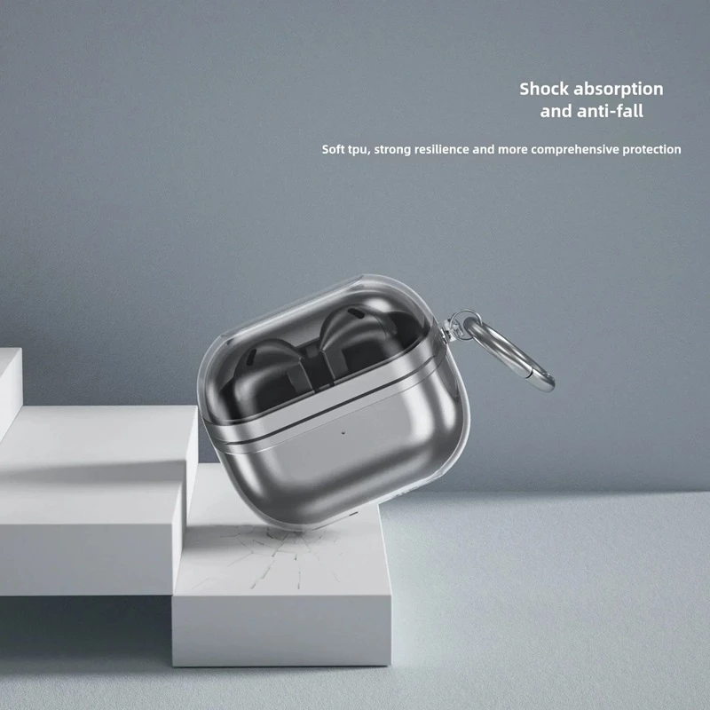 Këllëf Transparent për Samsung Galaxy Buds3 / Buds3 Pro me Mbrojtje