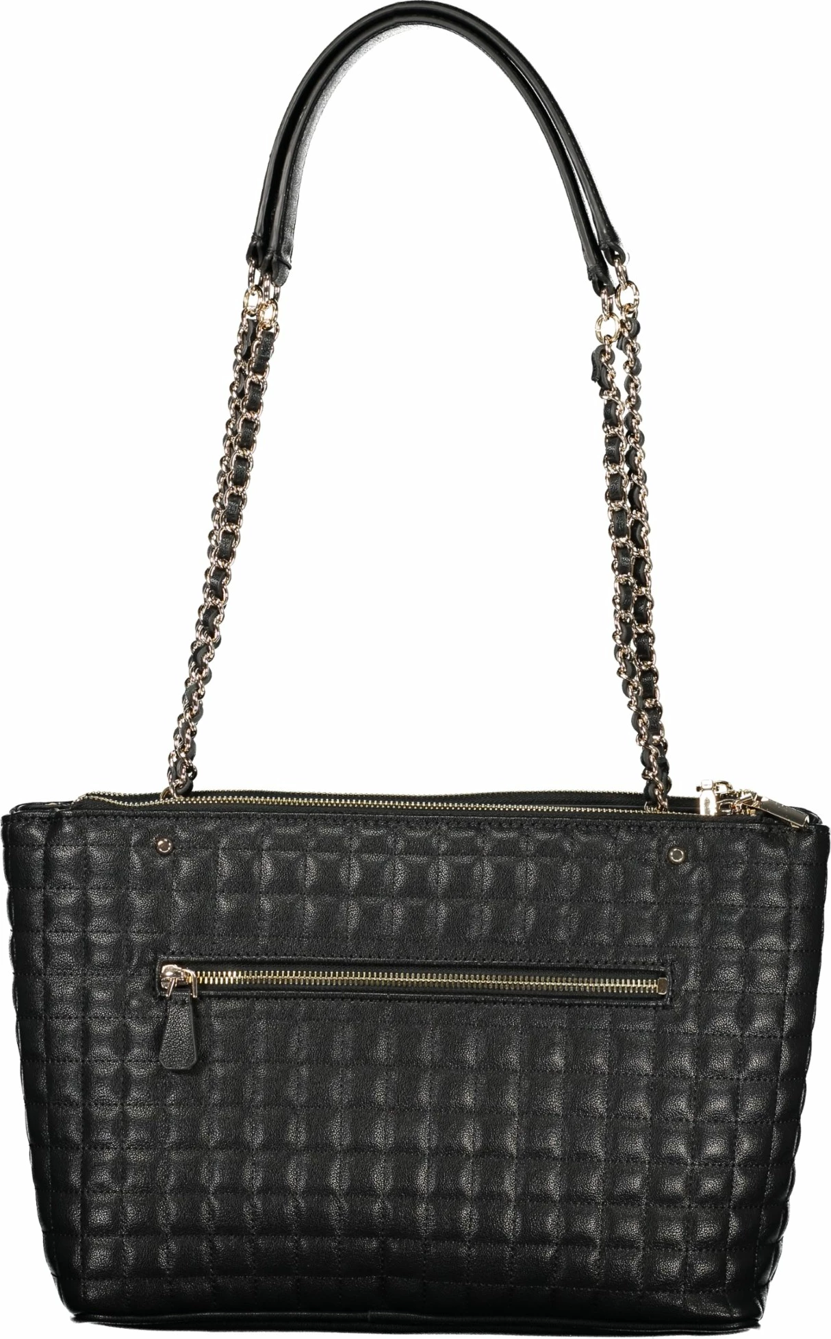 Çantë dore GUESS JEANS Nadira femra, e zezë