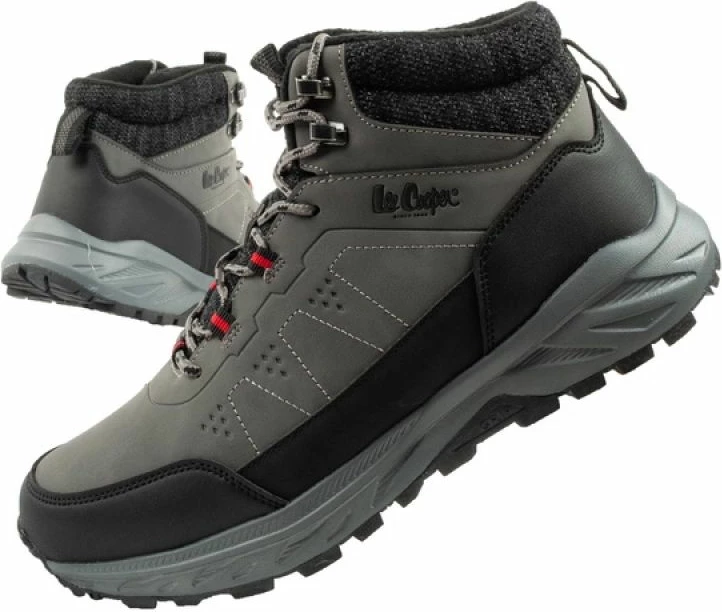 Çizme dimri për meshkuj Lee Cooper, të hirtë