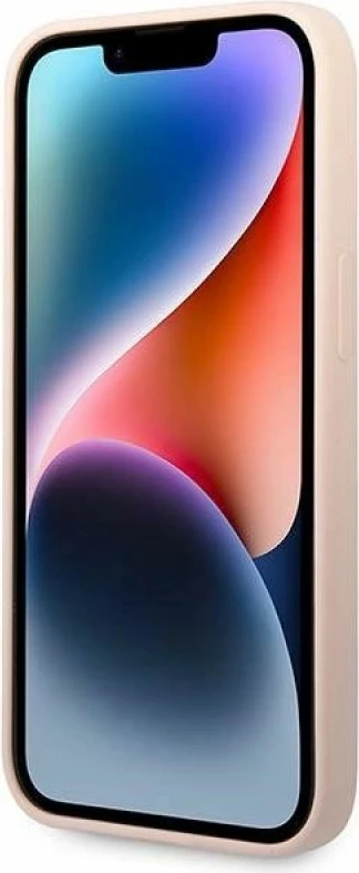 Kapak telefoni Guess GUHMP14MSBPLP për iPhone 14 Plus, rozë