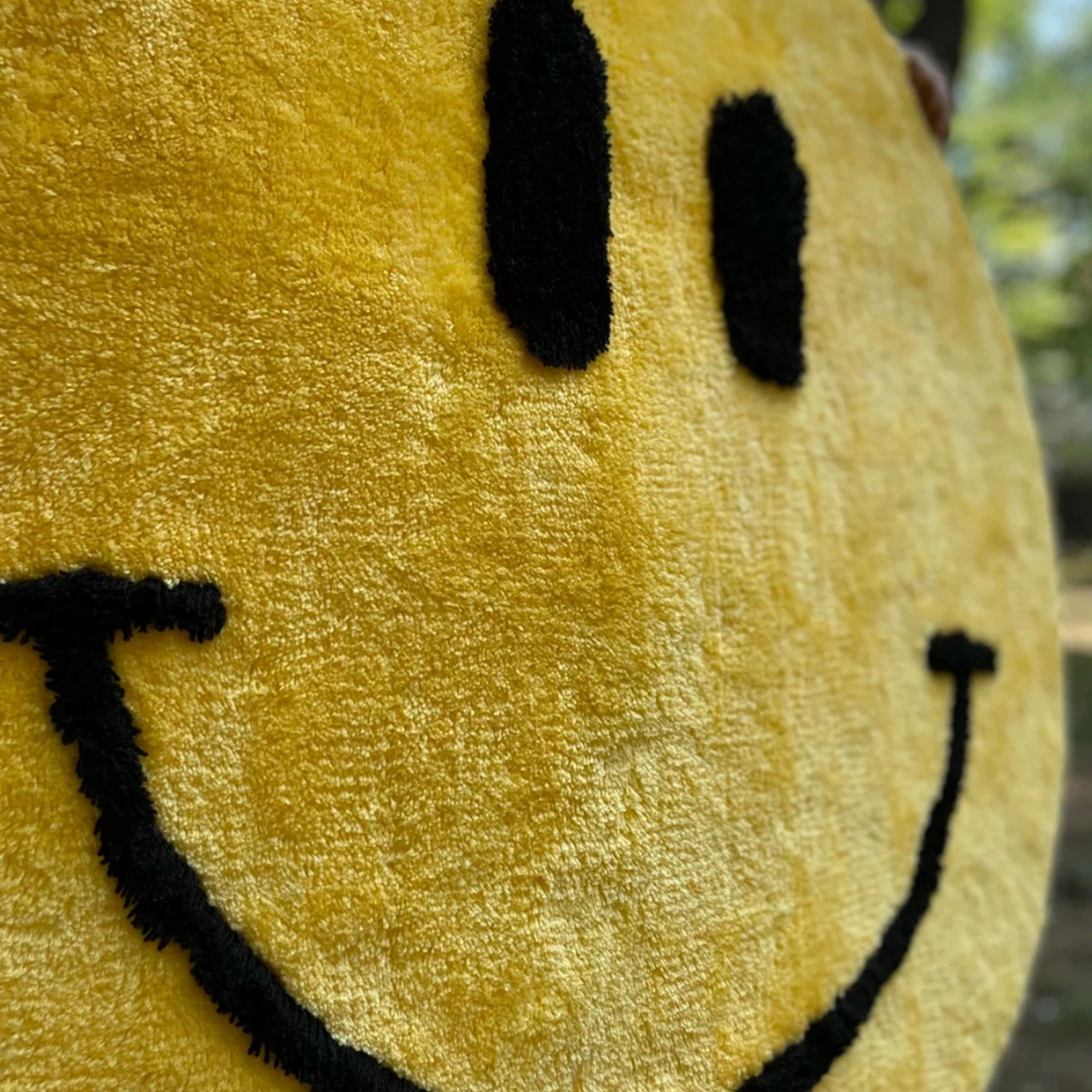 Tapet banje akrilik Mijolnir, ngjyrë e verdhë Smile