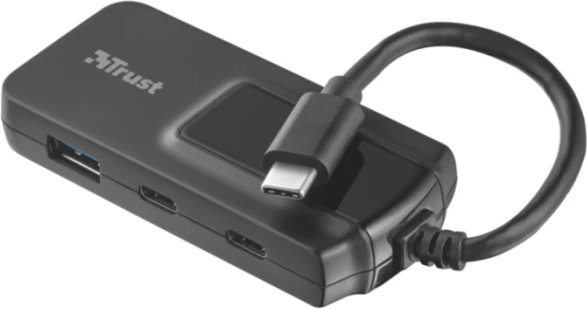 Hub USB-C TRUST Oila 21321, 2x USB-A + 2x USB-C, USB 3.1 Gen 1, i zi