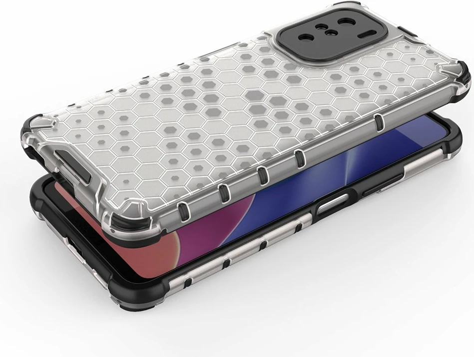 Mbështjellës Honeycomb Hurtel për Xiaomi Redmi K40 Pro+, K40 Pro, K40, Poco F3, Gjelbër