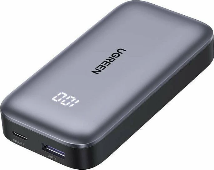 Powerbank Ugreen Nexode PB502 10000mAh 30W PD USB-A/USB-C me display, e zezë