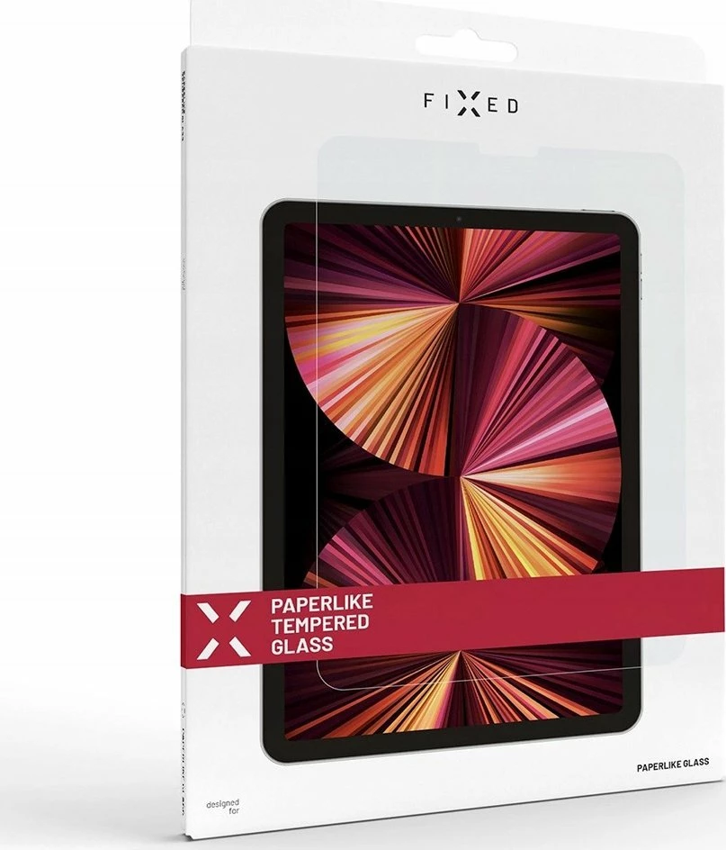 Xham mbrojtës Paperlike FIXED PaperGlass për iPad 10.9" (2022), mat "paper-like", 2.5D, 0.33 mm