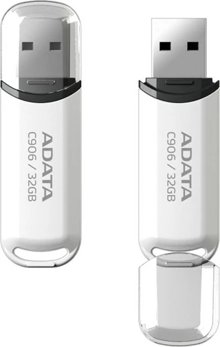 USB Adata C906, 32GB, e bardhë