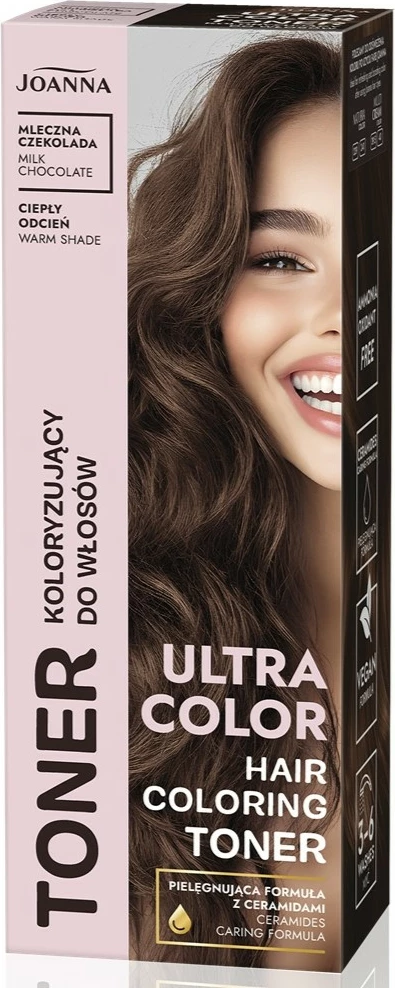 Toner për flokë Joanna Ultra Color për femra Milk Chocolate 100g