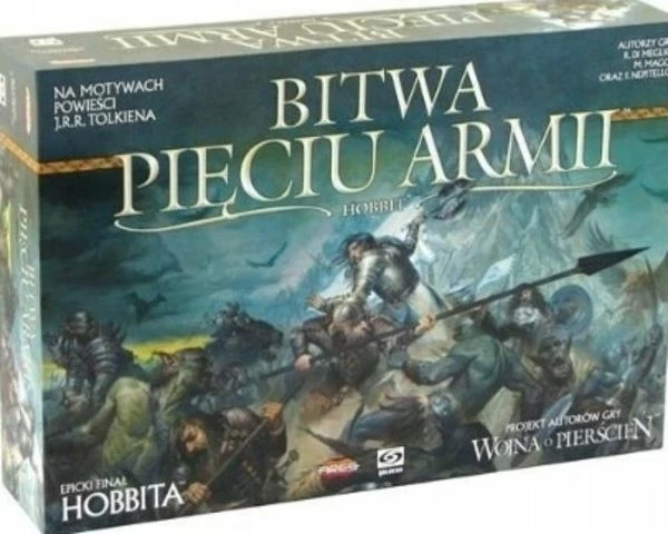 Lojë tavoline Galakta The Battle of Five Armies, 2 lojtarë, 60 min, 13+, version polonisht