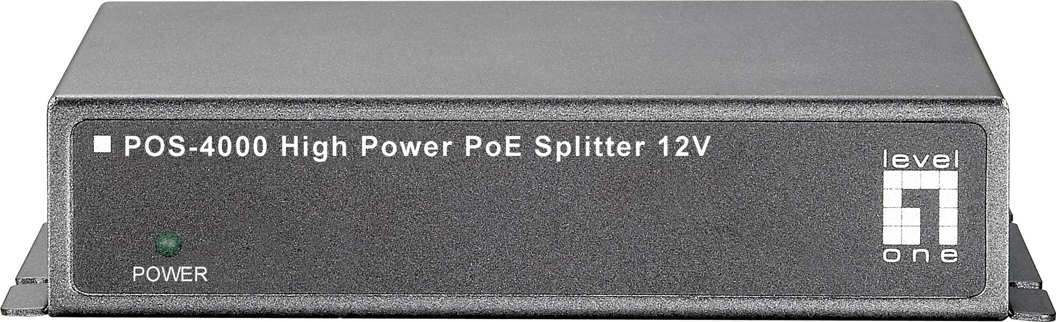 PoE Splitter LevelOne POS-4000, 12V DC, Gri