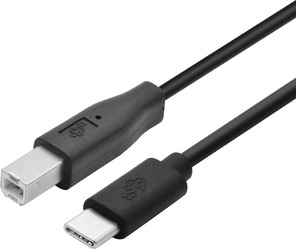 Kabel USB Type‑C në USB‑B TB AKTBXKUCPABW18B 1.8 m, zi