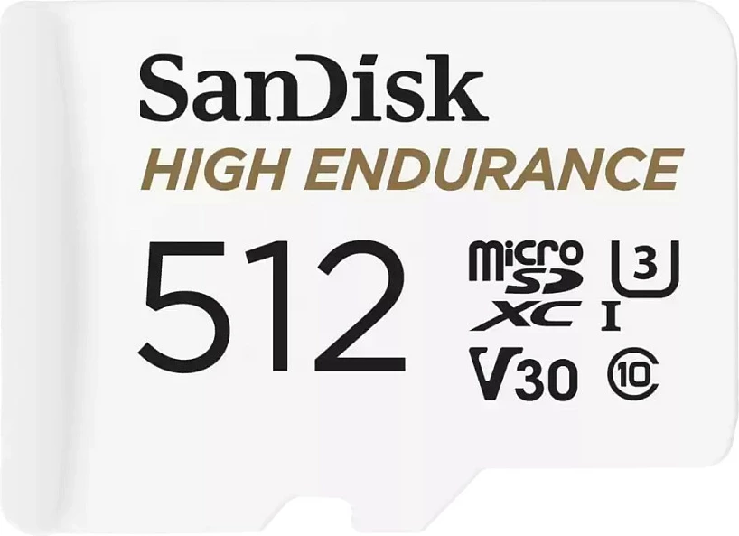 MicroSDXC Sandisk High Endurance 512GB, e bardhë