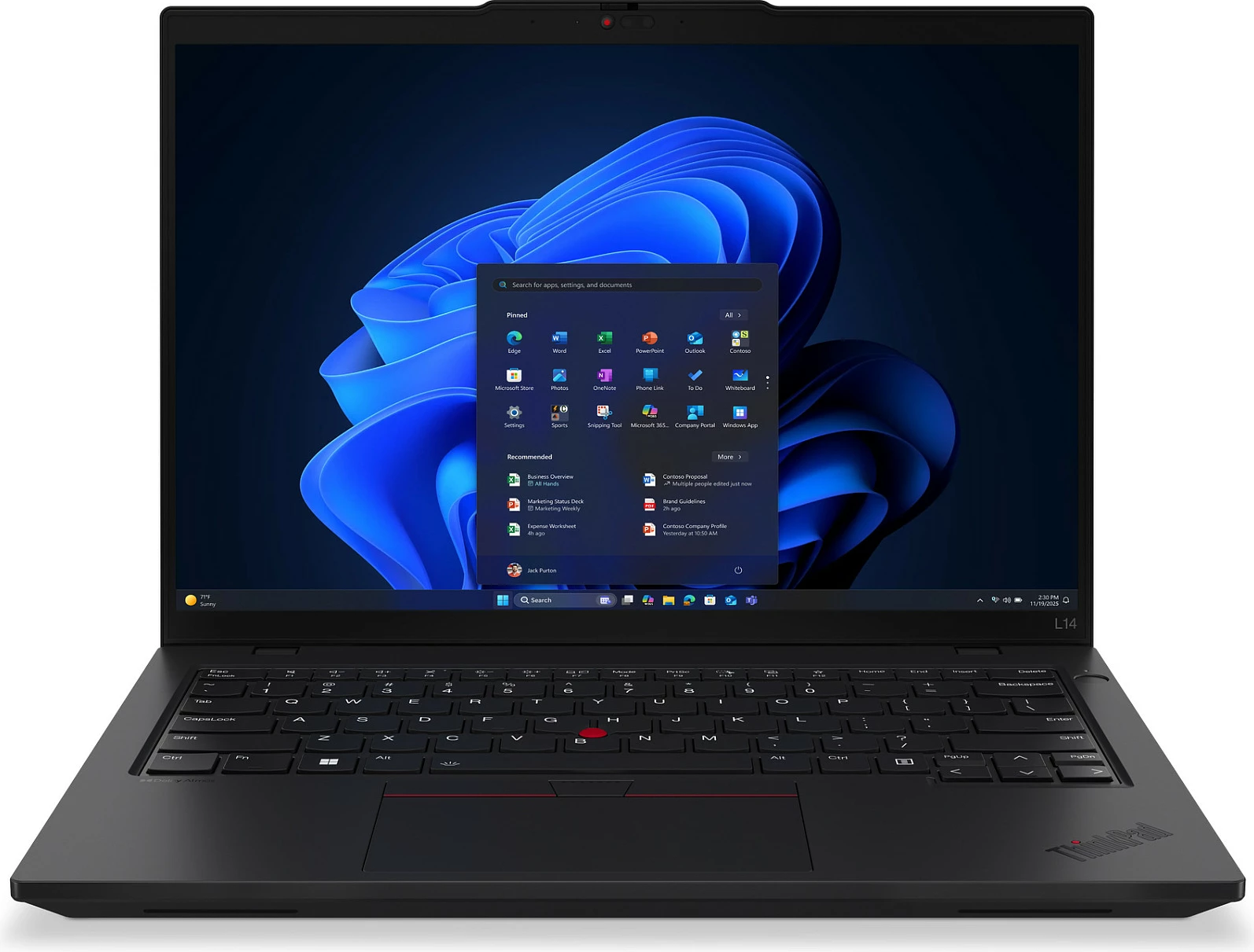 Kompjuter Lenovo ThinkPad L14 G6, Ryzen 5 Pro, 16GB RAM, 512GB SSD, 14 inç, e zezë