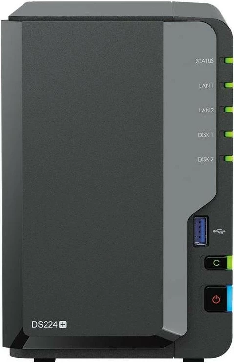 NAS Synology DS224+ 2x HAT3300-6T 12TB
