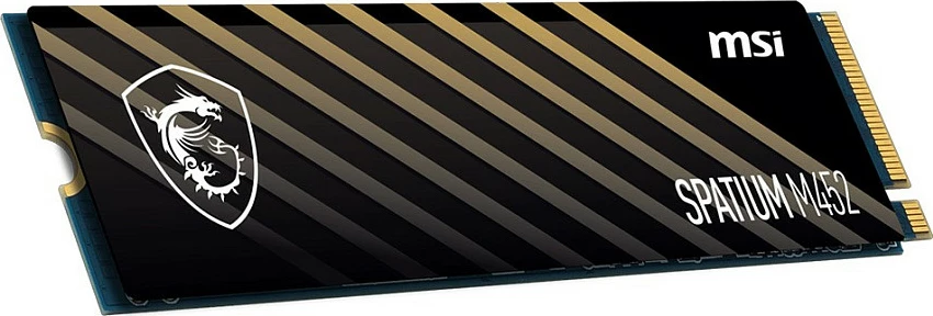SSD M.2 MSI Spatium M452 500GB, NVMe PCIe Gen4 x4, 2280, e zezë