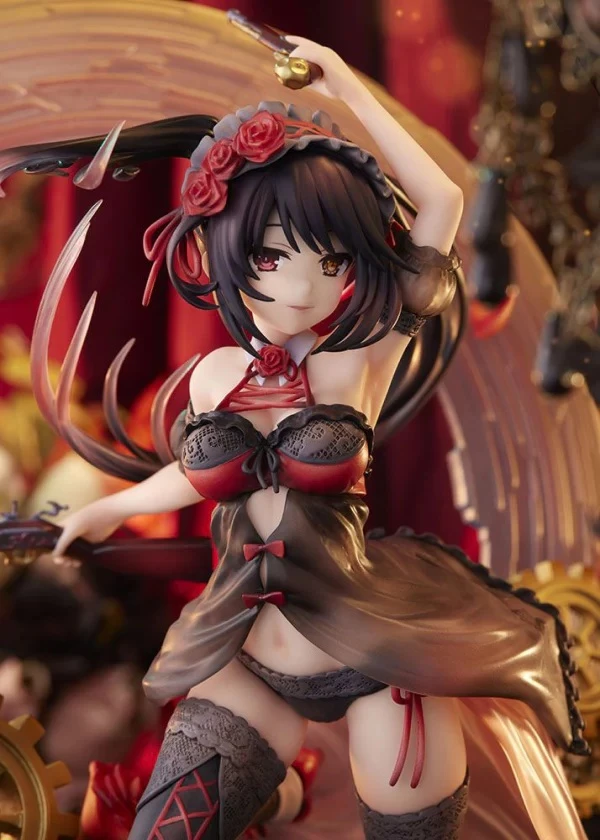 Figurinë koleksionuese Square Enix Kurumi Tokisaki Date A Live IV Lingerie Swimwear Ver. 1/7 (31 cm)
