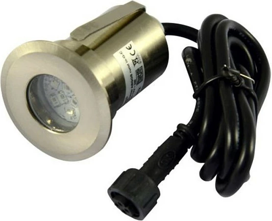 Spot ndriçimi i ngulitur LED Synergy21 S21-LED-L00073, 2W, 12V, IP67, multi ngjyrë, argjend