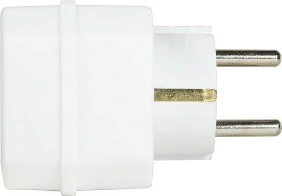 Adapter rryme LogiLink, 2x Euro + 1x Schuko, i bardhë