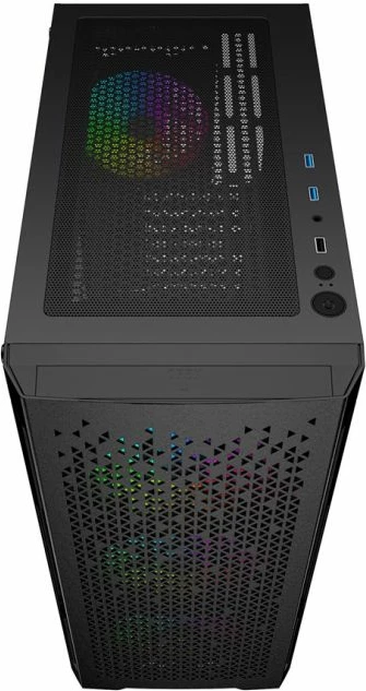 Kuti kompjuteri Gembird Fornax 400X midi-tower, e zezë