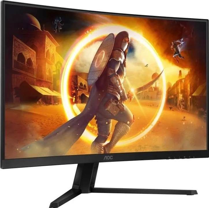 Monitor AOC CQ32G4VE, 31.5'', VA, QHD, 1ms, 180Hz, HDR, e zezë