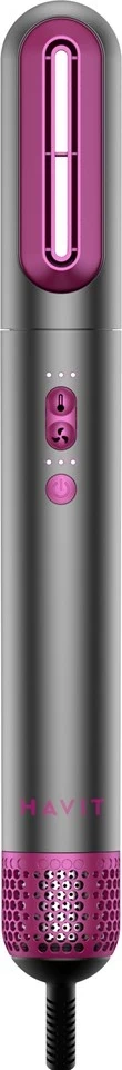 Tharëse flokësh HAVIT HD8118-EU, gri/rozë