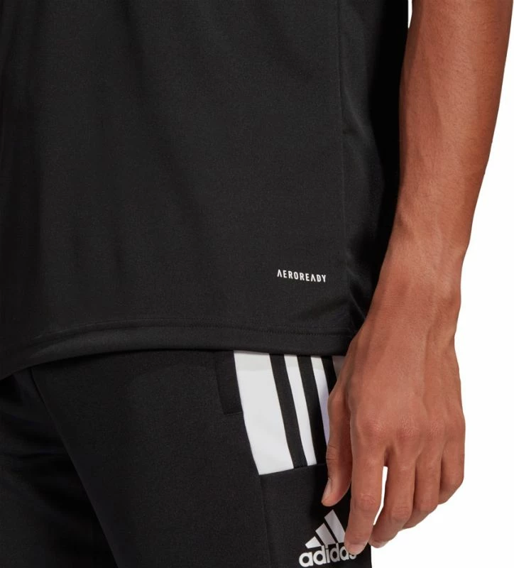 Maicë polo për meshkuj adidas, e zezë