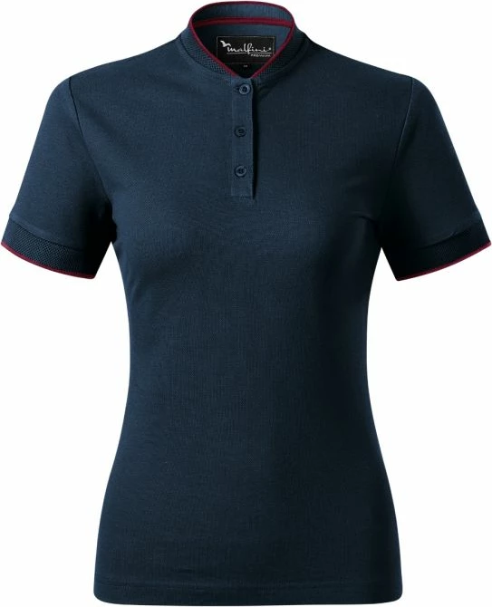 Maicë Polo Malfini për Femra, blu marine [Madhësia: XL]