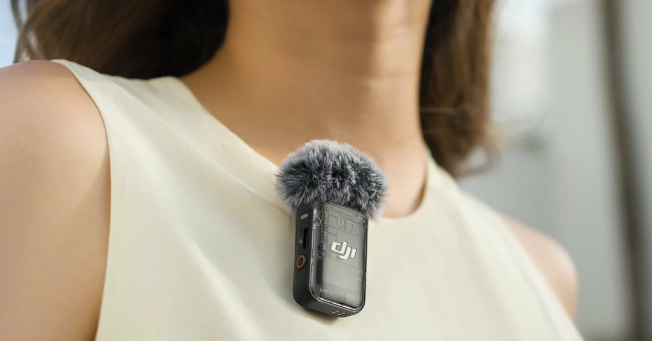 Mikrofon wireless DJI Mic 2 Transmitter CP.RN.00000328.01, 8GB, omnidireksional, 160m, 6 orë, i zi