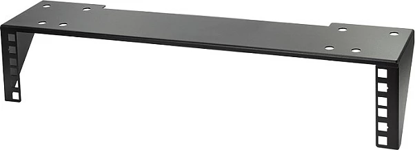 Mbajtës rack 19" LogiLink, 2U, montim nën tavolinë/mur, i zi