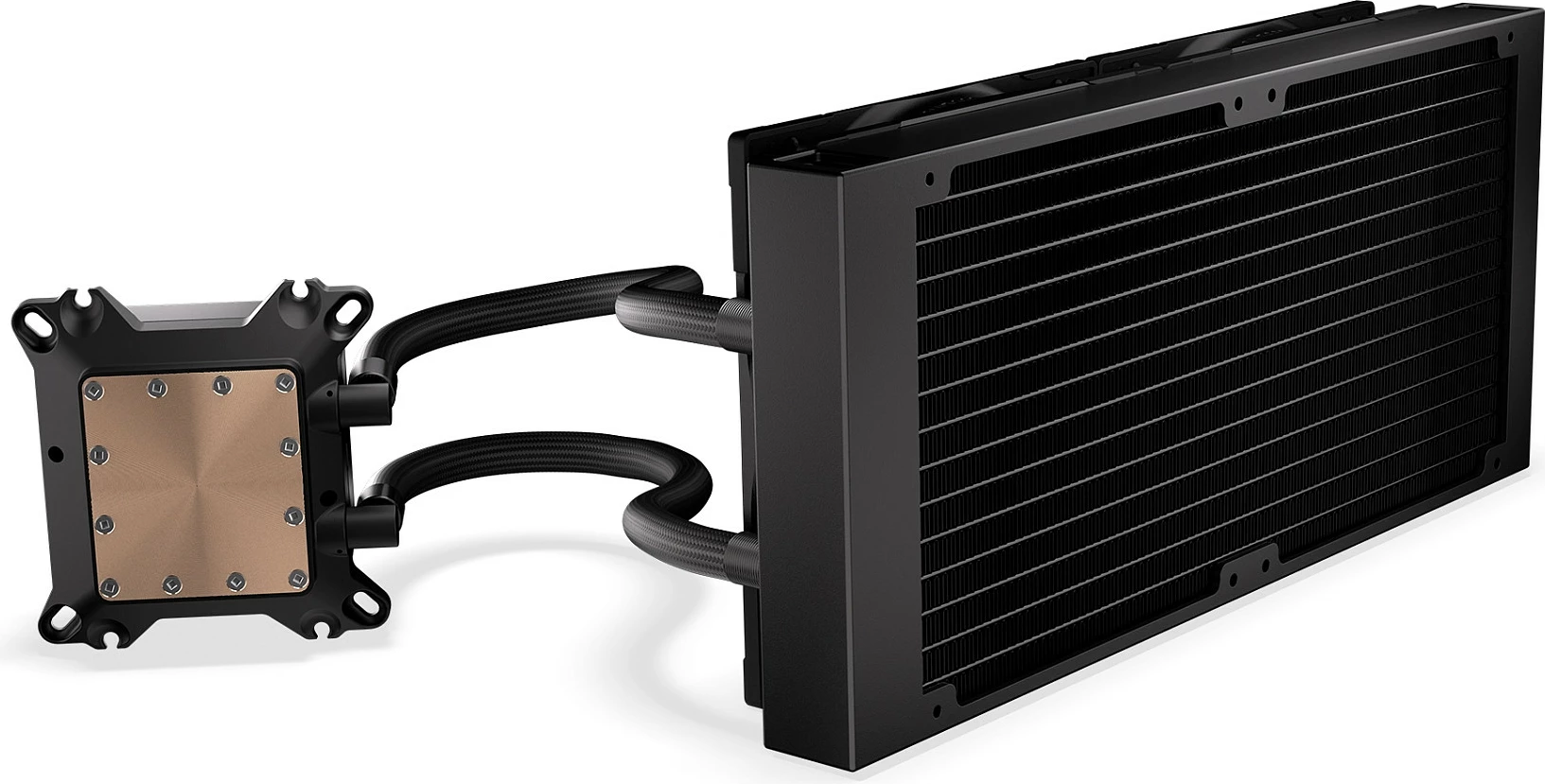 Ftohës uji AIO për CPU Endorfy Navis F280 ARGB, 280mm, 2x140mm PWM, i zi