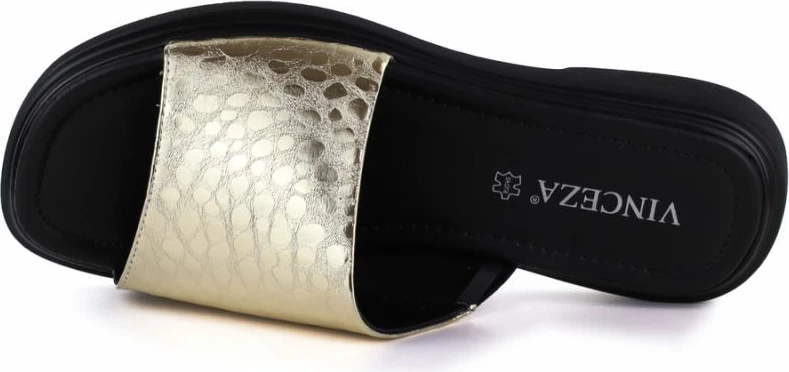 Flip-flopa për femra Vinceza 66914, të arta