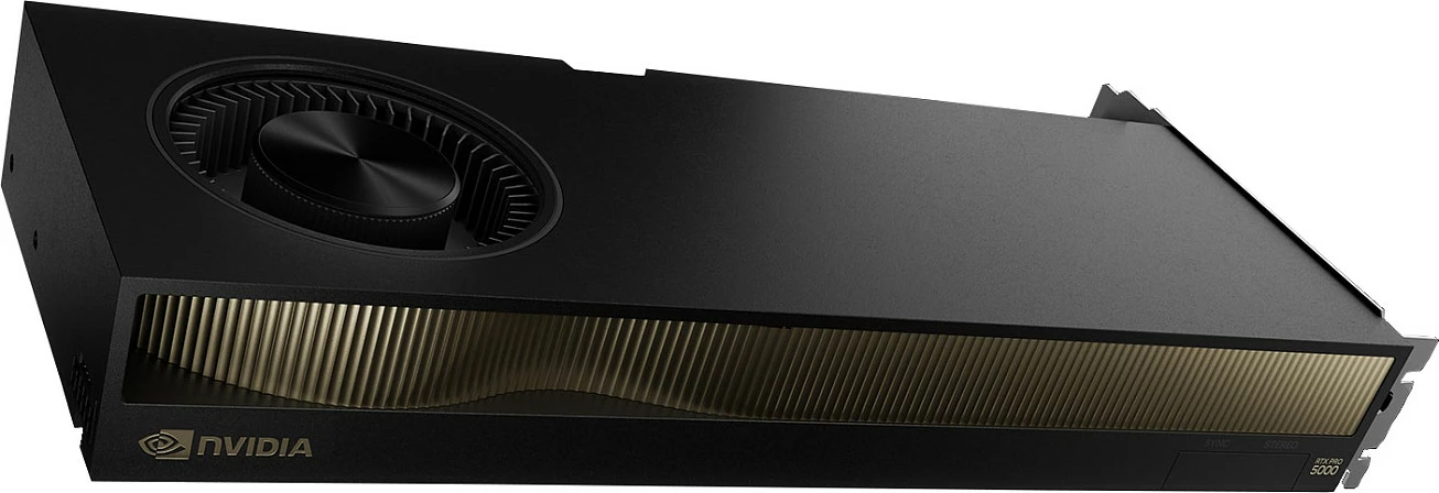 Kartelë grafike NVIDIA RTX PRO 5000 Blackwell, 48GB GDDR7, PCIe 5.0, 4x DisplayPort, e zezë