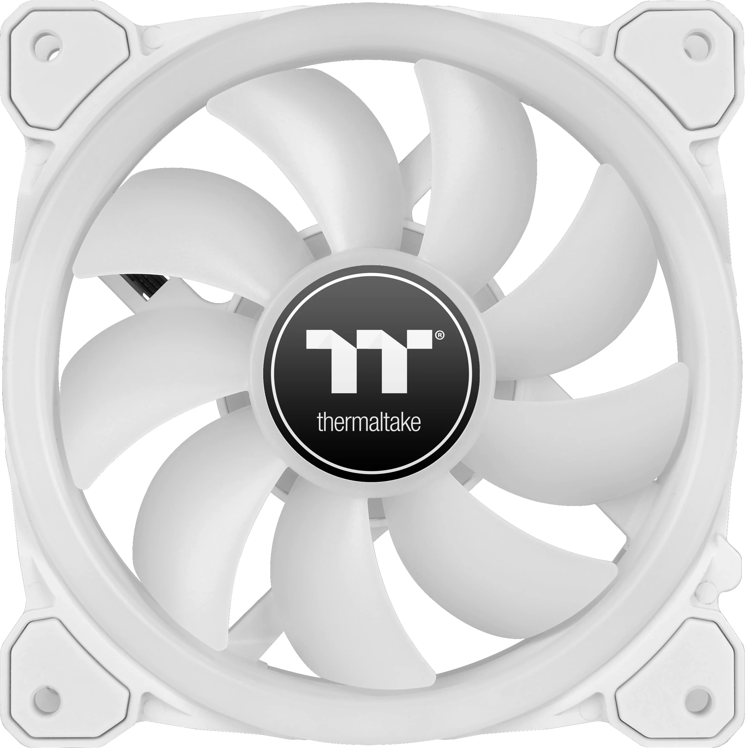 Ventilator kompjuteri Thermaltake SWAFAN 12 RGB TT Premium Edition 120mm, 3 copë, i bardhë