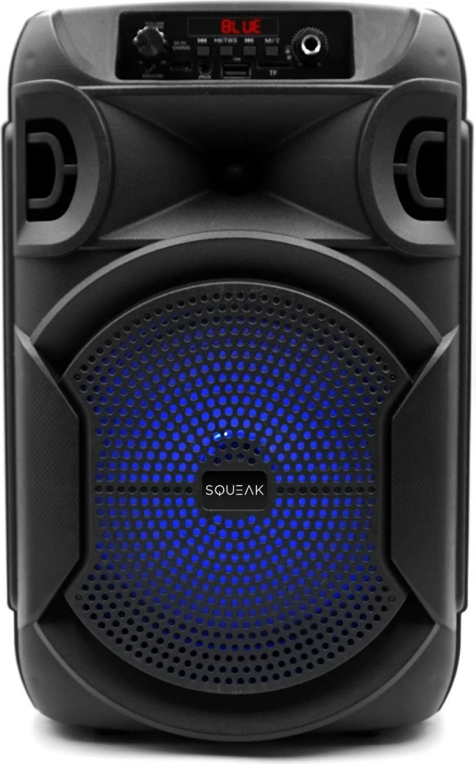 Altoparlant Bluetooth Squeak PulseTower SQ1006, 30W, Karaoke, i zi