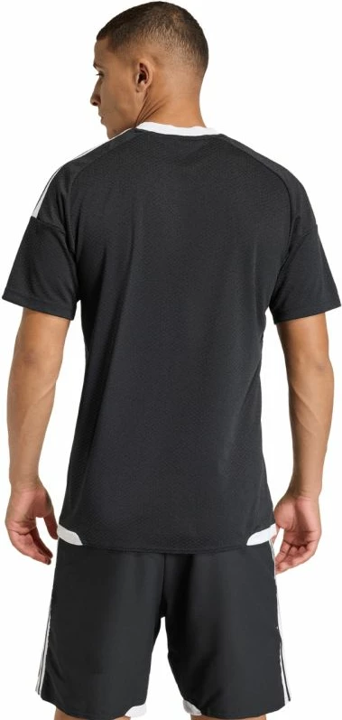 Fanellë futbolli për meshkuj adidas, e zezë dhe e bardhë